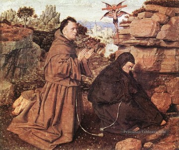  jan art - Stigmatisation de St Francis Renaissance Jan van Eyck